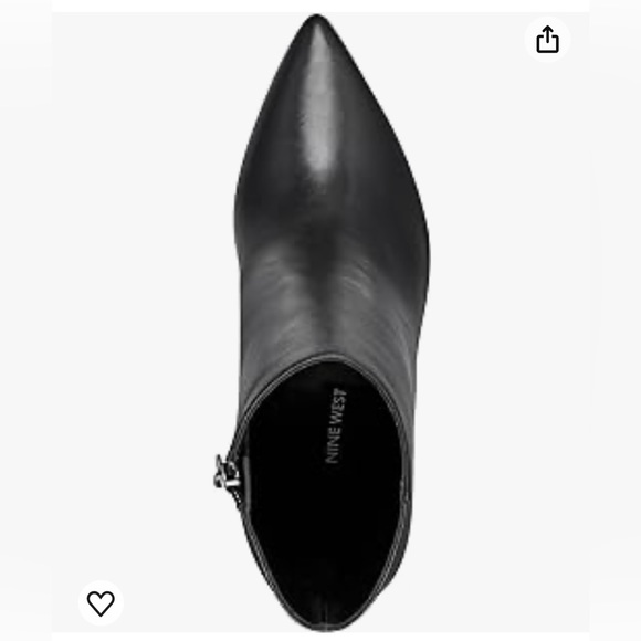 Nine West Black Ankle Boots - Picture 3 of 7